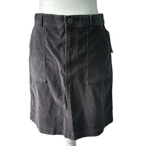 The North Face W Nenana Cord Skirt Graphite Grey Small NWT
